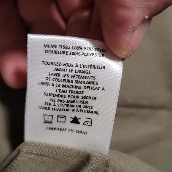 Miss Me Quilted Jacket Womens M Brown Check Snap Button Flap‎ Pockets Grunge - Picture 7 of 10